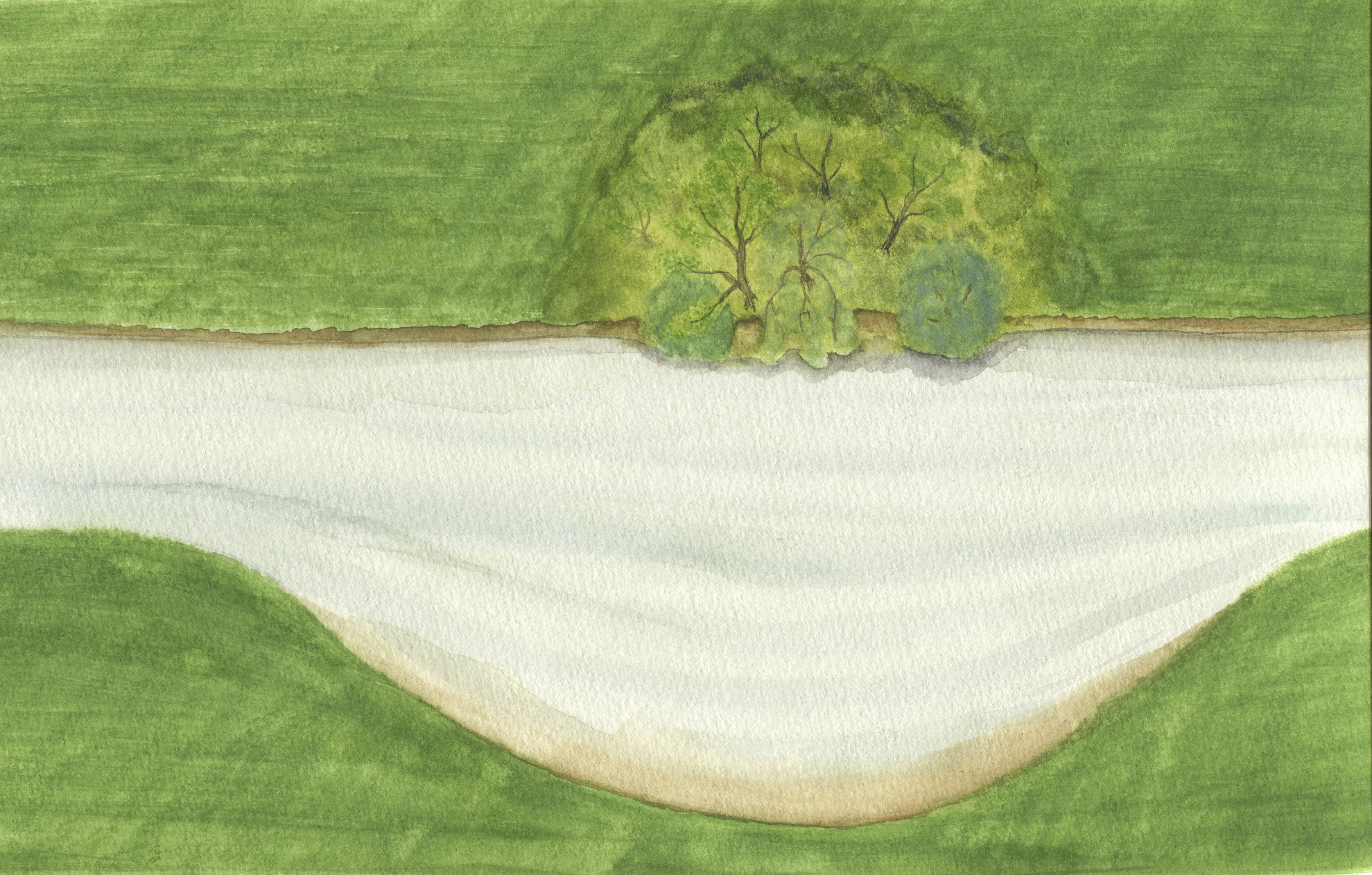 Alternative lodge location top view - Dick Klees